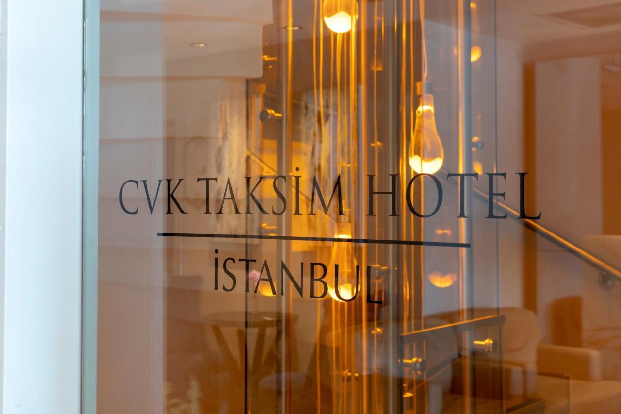 CVK Taksim Hotel Istanbul Bagian luar foto